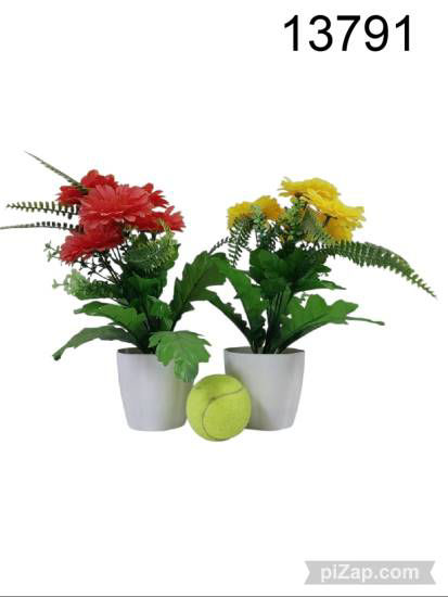 Imagen de MACETAS CON FLORES 28CM 1.26